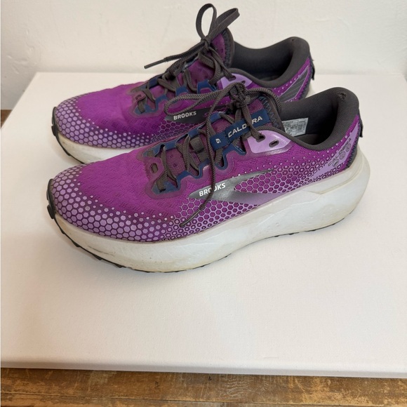Brooks Caldera 6 Women's Size 9 B Running Trail Shoes Purple 1203661B593 - Picture 4 of 10
